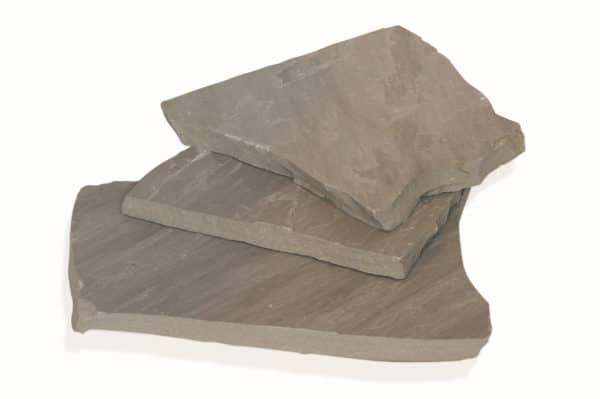 Quarzsandstein Polygonalplatte Focus grau ca. 20-40 mm