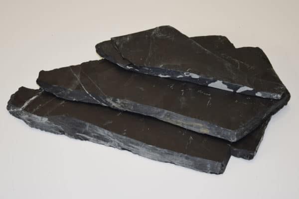 Schiefer Polygonalplatte schwarz ca. 20-40 mm