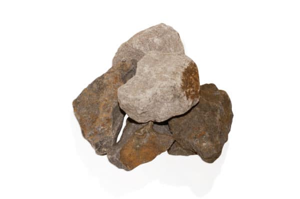 Karbon Quarzit Gabionensteine grau-bunt, 90-125 mm